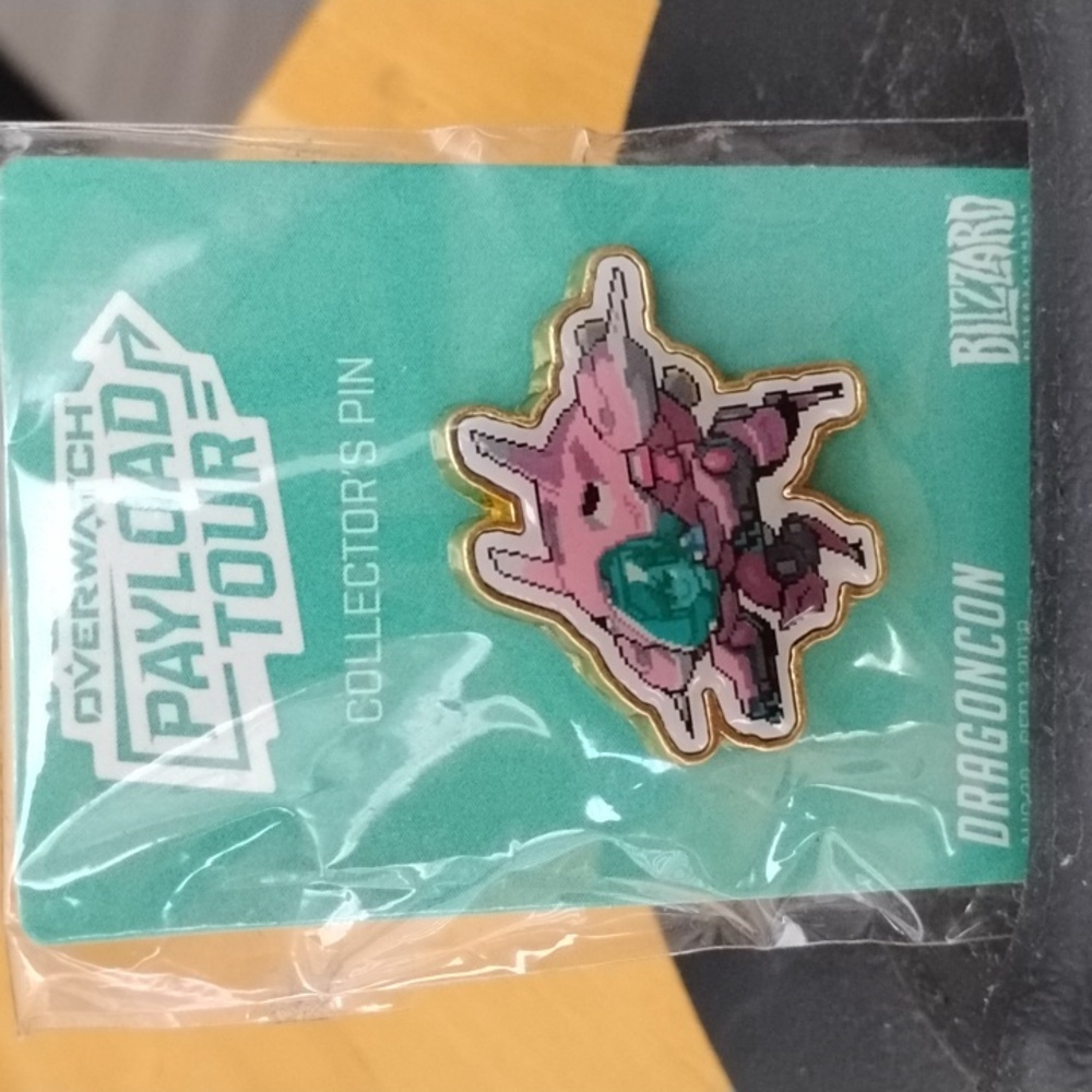 Overwatch Payload Tour Collector's Pin Dragoncon
